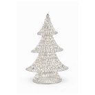 Világító ezüst színű karácsonyfa - 600 LED - 80 cm