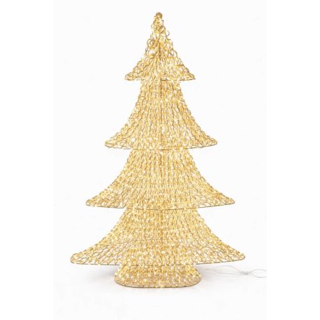 Arany világító karácsonyfa - 960 LED - 120 cm 