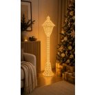 Világító arany karácsonyi lámpa - 600 LED - 120 cm