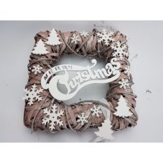  Fehér hókristály - 5,5cm - 25db/csomag 