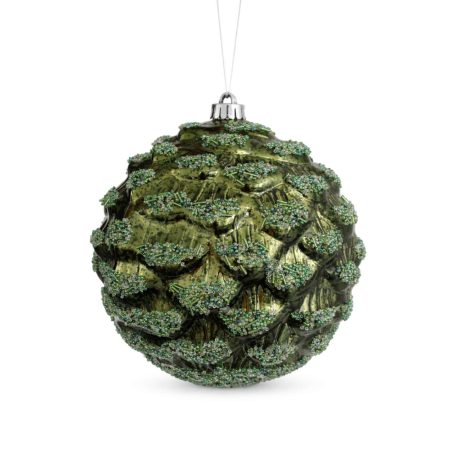Luxus karácsonyfadísz - Zöld - 20 cm