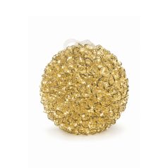 Arany világító karácsonyi gömb - 600 LED - 40 cm