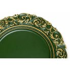 Dekor tálca matt - Zöld - 36 cm