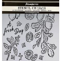 Stamperia stencil - 18x18 cm - KSTDQ-79