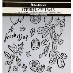 Stamperia stencil - 18x18 cm - KSTDQ-79