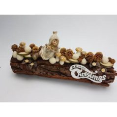 Merry Christmas íves fehér kicsi - 6db/csomag