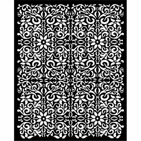Stamperia stencil - 20x25 cm - Vintage Library texture - KSTD-133