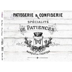 Cadence rizspapír - Patisserie - A4 - 21x30 cm - 433