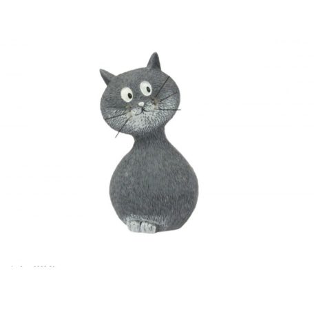 Cica fekete-fekete - 9 cm, 15 cm
