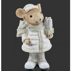 Egér figura ajándékkal 2 féle - 19 cm