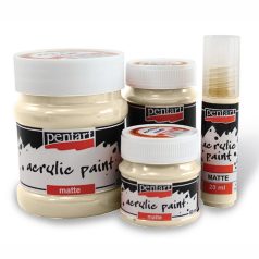   Pentart, matt akrilfesték, country rózsa - 20 ml, 50 ml, 230 ml