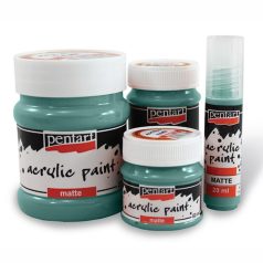   Pentart, matt akrilfesték, country zöld - 20 ml, 50 ml, 230 ml