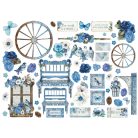 Stamperia kivágott forma - Blue Land - DFLDC-79