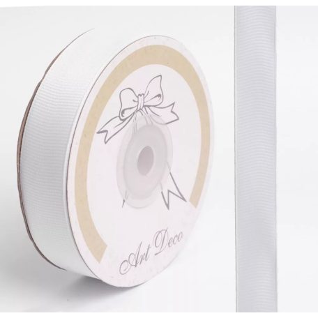 Ripsz szalag - Fehér - 1,9 cm - 25 méter hosszú 