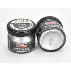 Pentart metál viaszpaszta - Ezüst - 20 ml