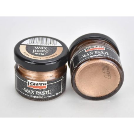 Pentart metál viaszpaszta - Bronz - 20 ml