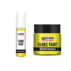 Pentart textilfesték - Sárga - 20 ml, 50 ml
