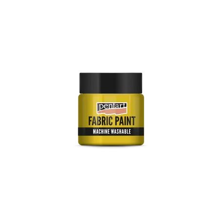 Pentart, textilfesték - Napsárga - 20 ml, 50 ml