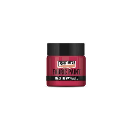 Pentart textilfesték - Piros - 20 ml, 50 ml