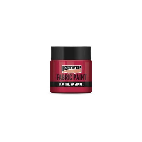 Pentart textilfesték - Kármin - 20 ml, 50 ml