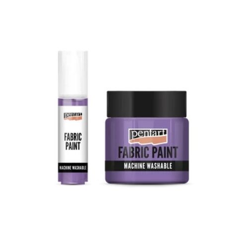 Pentart textilfesték - Lila - 20 ml, 50 ml