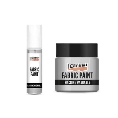 Pentart textilfesték - Szürke - 20 ml, 50 ml