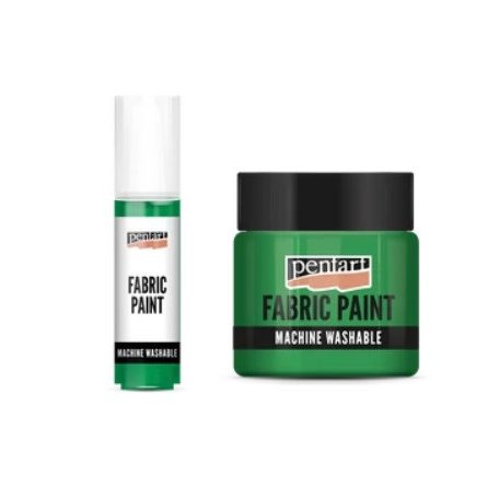 Pentart textilfesték - Zöld - 20 ml, 50 ml