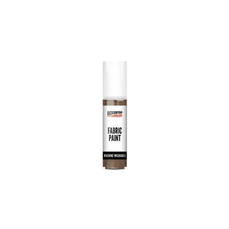 Pentart textilfesték - Sötétbarna - 20 ml, 50 ml