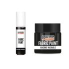 Pentart textilfesték - Fekete - 20 ml, 50 ml