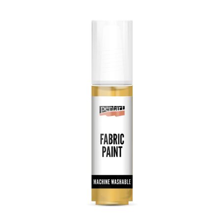 Pentart textilfesték - Metál arany - 20 ml, 50 ml