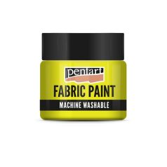 Pentart textilfesték - Sárga - 30 ml