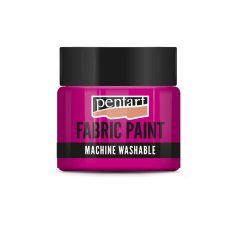 Pentart textilfesték - Neonpink - 30 ml
