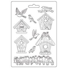 Lágy PVC öntőforma - A5 - Garden házikók - K3PTA-5662