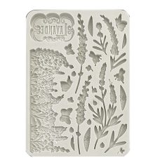 Szilikon öntőforma - A5 - Lavender elements - KACMA-530