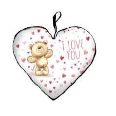 Díszpárna szív nagy - I love you - 45x6x36 cm