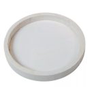 Fa tálca - Fehér - 20 cm