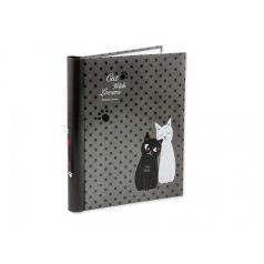    Fényképalbum cicás - öntapadós - 21x28 cm-es lap - 40 db