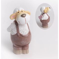 Bárány figura álló - 13 cm