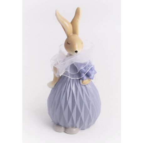 Nyúl lány lila szoknyás - 13,3 cm - Raktáron