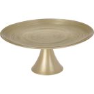 Üveg tortaállvány - Arany - 28 cm