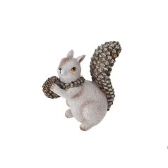 Mókus terméssel fehér - 11 cm  