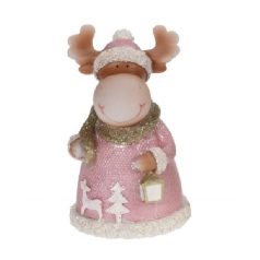   Karácsonyi Mikulás, hóember és rénszarvas figura, 3 féle - 11cm