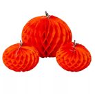 Tök lampion szett - 27x30cm, 2x16x19cm - 3db-os szett