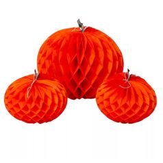 Tök lampion szett - 27x30cm, 2x16x19cm - 3db-os szett