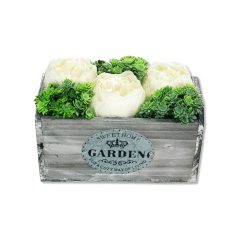 Fa kaspó - Szürke - 25 cm, 30 cm, 40 cm