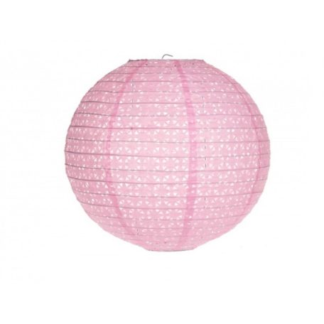 Lampion rózsaszín - 40 cm