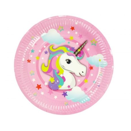 Party pohár unicornis - 2dl - 6 db/csomag 