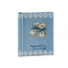   Fényképalbum öntapadós Cute Baby - Kék - 15 db - 18,5x14,5cm-es lappal