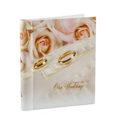   Fényképalbum könyvkötésű esküvőre - 15x10 cm - 200 db kép/album