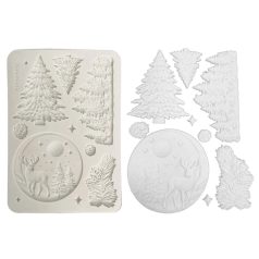 Szilikon öntőforma - A5 - Christmas winter - KACMA-617   